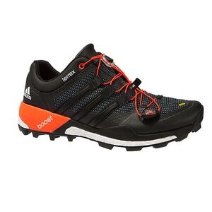 Adidas Men's Sz 8 Terrex Boost Trail Runner Black/Solar Red